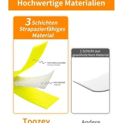 Toozey Wasserdichte Schleppleine für Hunde, 15m - Robuste, reißfeste