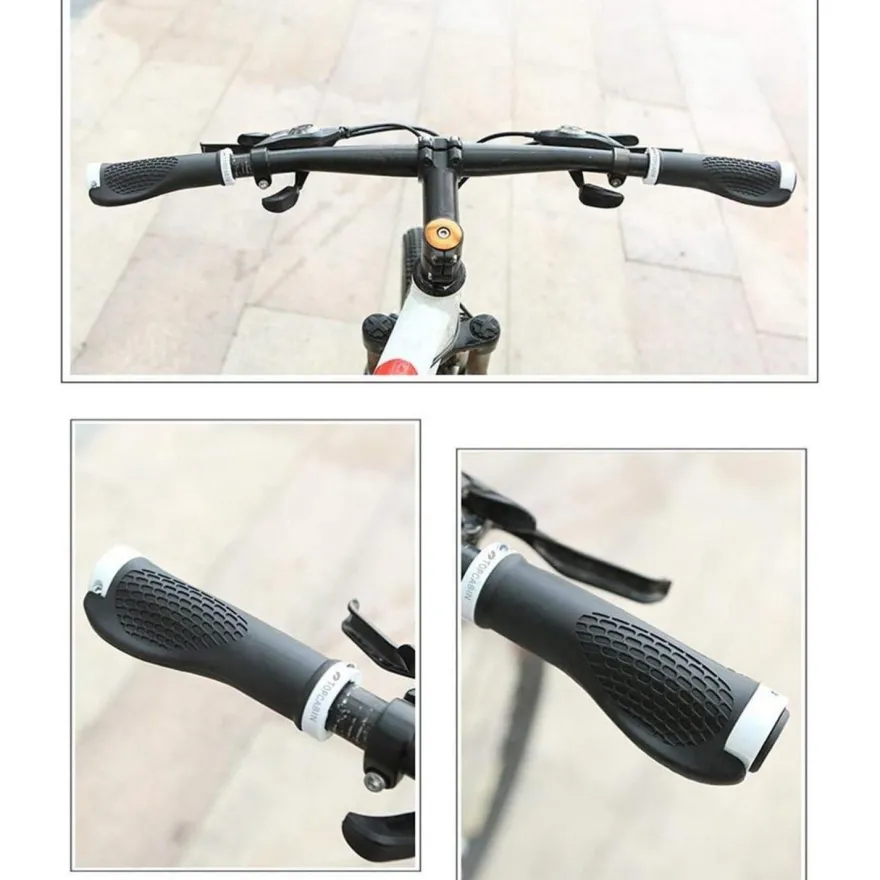 Topcabin 1 Paar Fahrradgriffe, Ergonomische Schraubgriffe für MTB/MXB Lenker