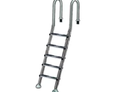 Top Poolleiter Pooltreppe Edelstahl Swimming Pool Treppe Leiter Schwimmbad Stufe