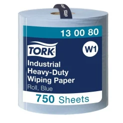 TORK Putztuchrolle Advanced 440 3-lagig blau, 750 Blätter