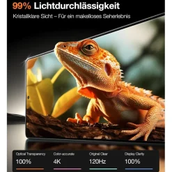 TORRAS Panzerglas für Samsung Galaxy S25 Ultra, 2 Stück, Full Screen, 9H