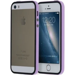 TPU Bumper iPhone 5 5S SE Schutz Rahmen Hülle Silikon Schale Cover Case Folie