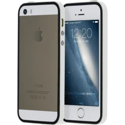 TPU Bumper iPhone 5 5S SE Schutz Rahmen Hülle Silikon Schale Cover Case Folie