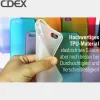 TPU Case iPhone 5 5S SE Silikon Hülle Schale Cover MattClear Staubschutz Schwarz