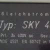 Trafo Block Sky 400/15 pri 3x400 V sec. 24 V DC 15 A Gleichstromversorgung T11/47