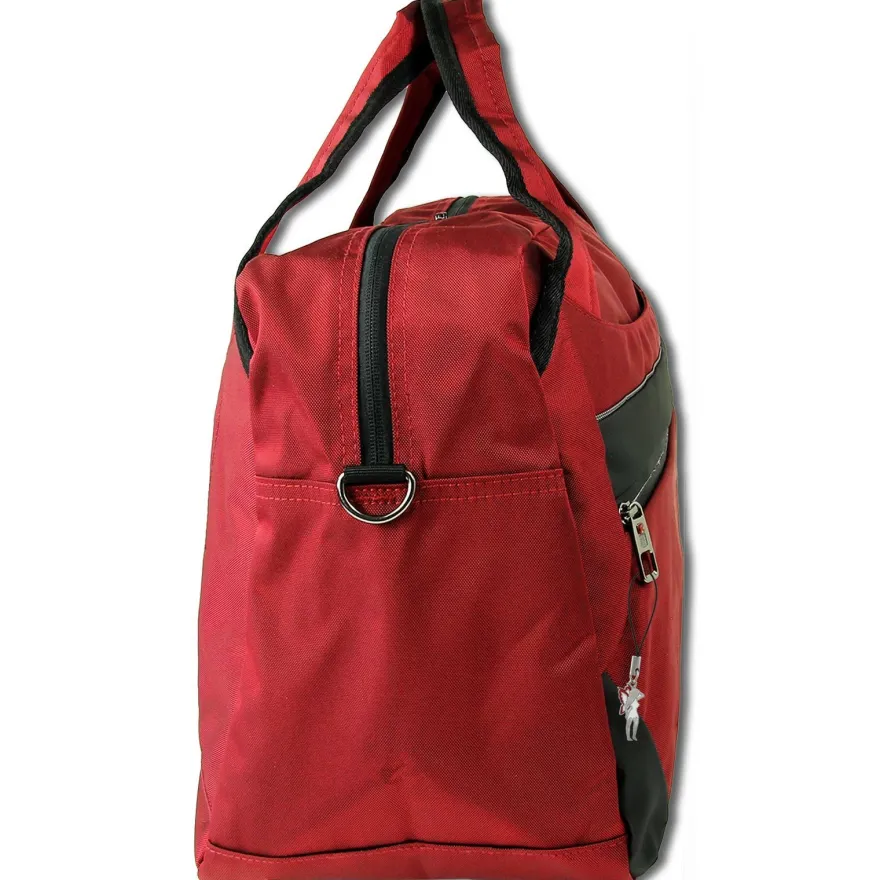 Travel N Meet Reisetasche, Sporttasche Spinnstoff rot Weekender OTD4211R