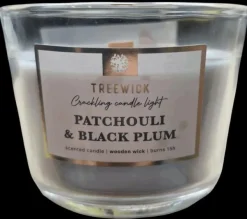 Treewick Duftkerze Patchouli & Black Plum 8 x 6 x 6,5 cm