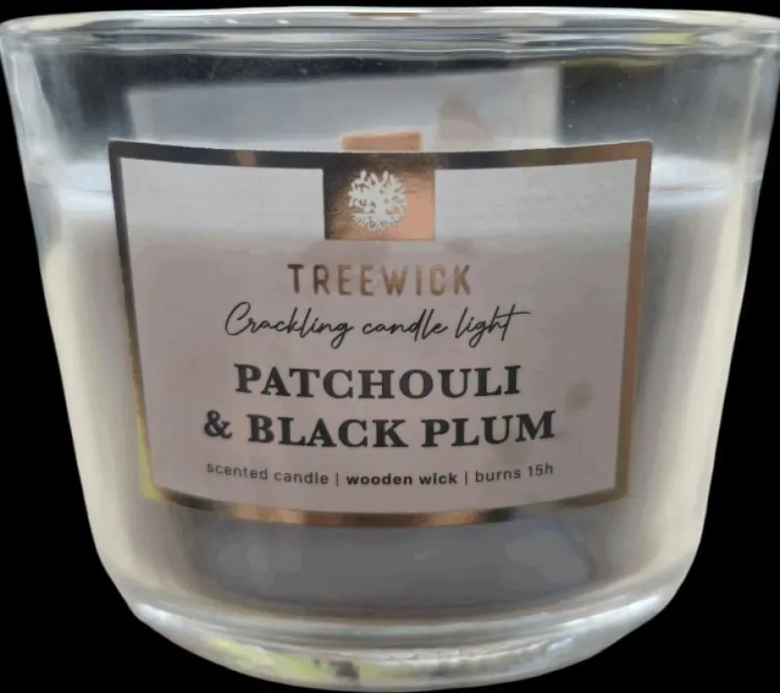 Treewick Duftkerze Patchouli & Black Plum 8 x 6 x 6,5 cm