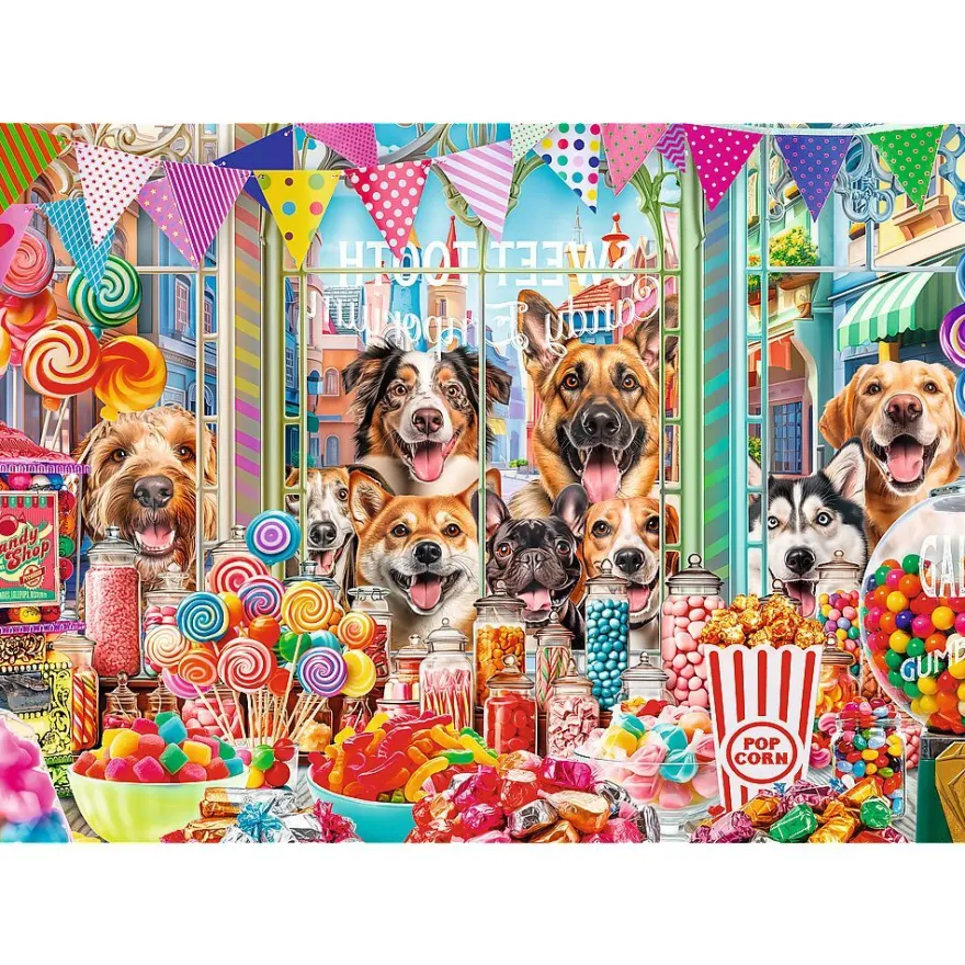 Trefl, Flauschige Freunde, 2x500 Teile Puzzle