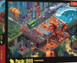 Trefl, Pixel Art, Muster 1, 1000 Teile Puzzle