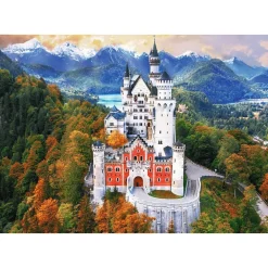 TREFL Puzzle Premium Plus Photo Odyssey: Schloss Neuschwanstein 1000 Teile