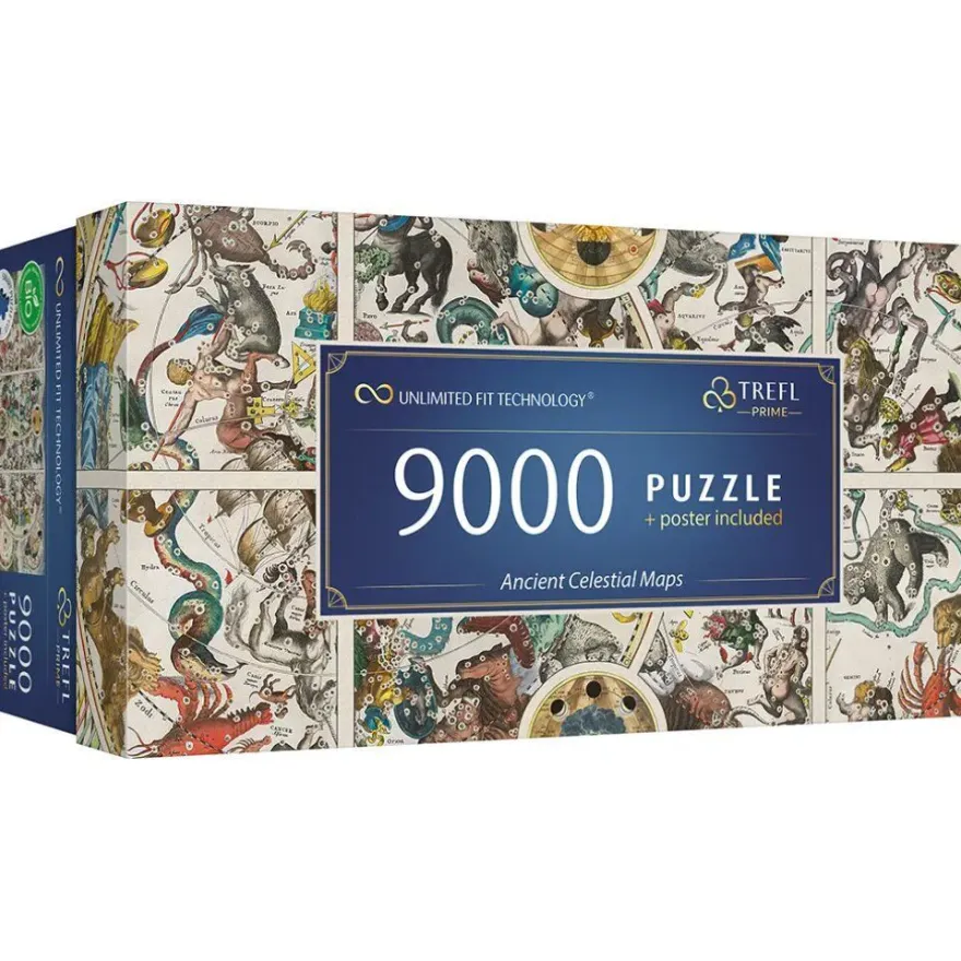 TREFL Puzzle UFT Ancient Celestial Maps 9000 Teile