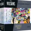 TREFL Wood Craft Origin Puzzle Disney: Meet the Bad Guys 1000 Teile