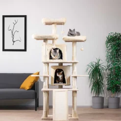 Trekker Kratzbaum Tower 170cm, beige