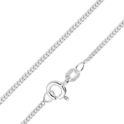 trendor Schmuck Damen-Kette mit Medaillon aus 925 Silber Bicolor 68504
