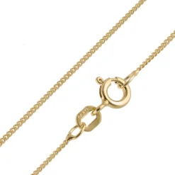 trendor Schmuck Damen Zirkonia-Anhänger Gold 333/8kt an vergoldeter Silberkette 6838