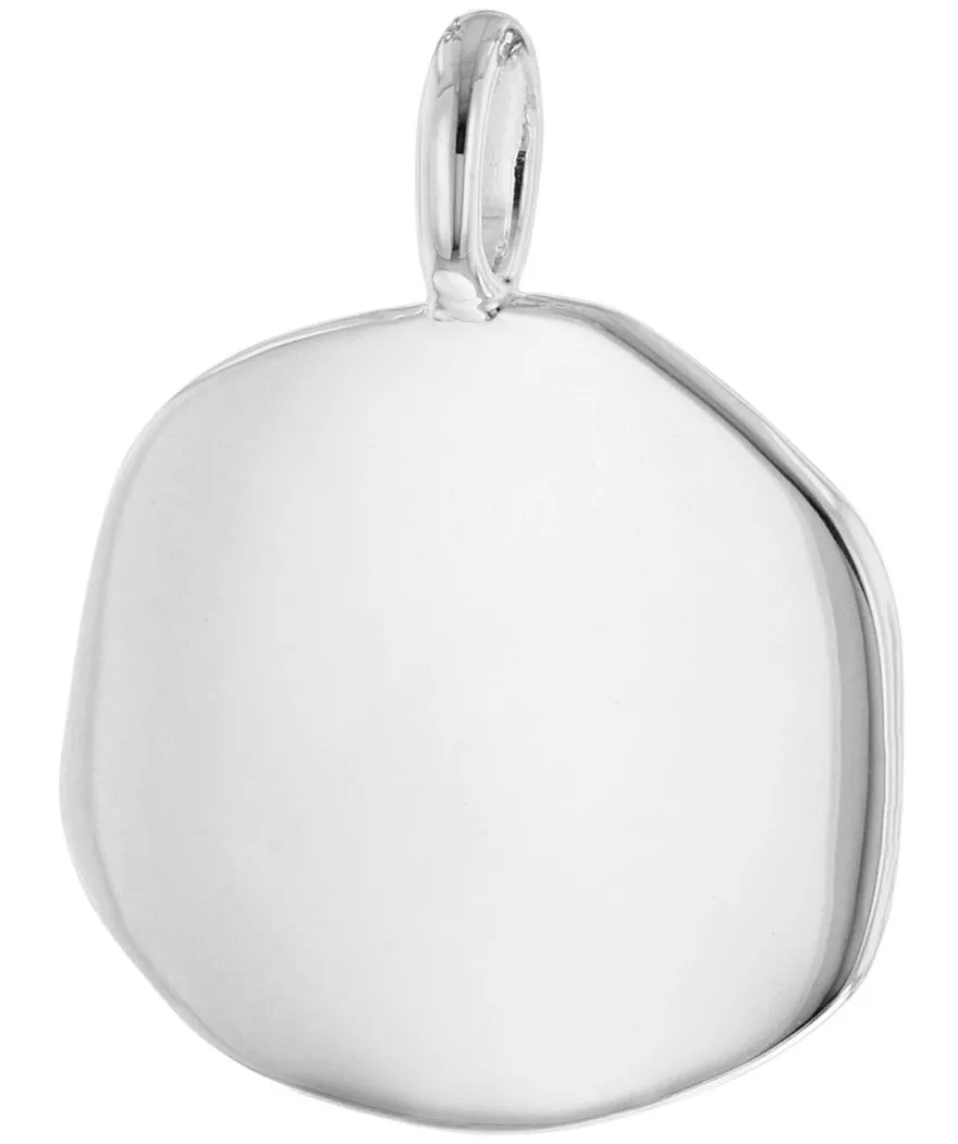 trendor Schmuck Halskette mit Monatsblume Dezember 925 Silber Rhodiniert 68000-12