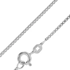 trendor Schmuck Halskette mit Erzengel Raphael Anhänger Ø 16 mm 925 Silber 41465
