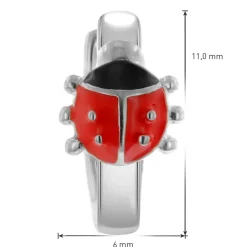 trendor Schmuck Kinder-Ohrringe Silber 925 Creolen Ø 11 mm 68346
