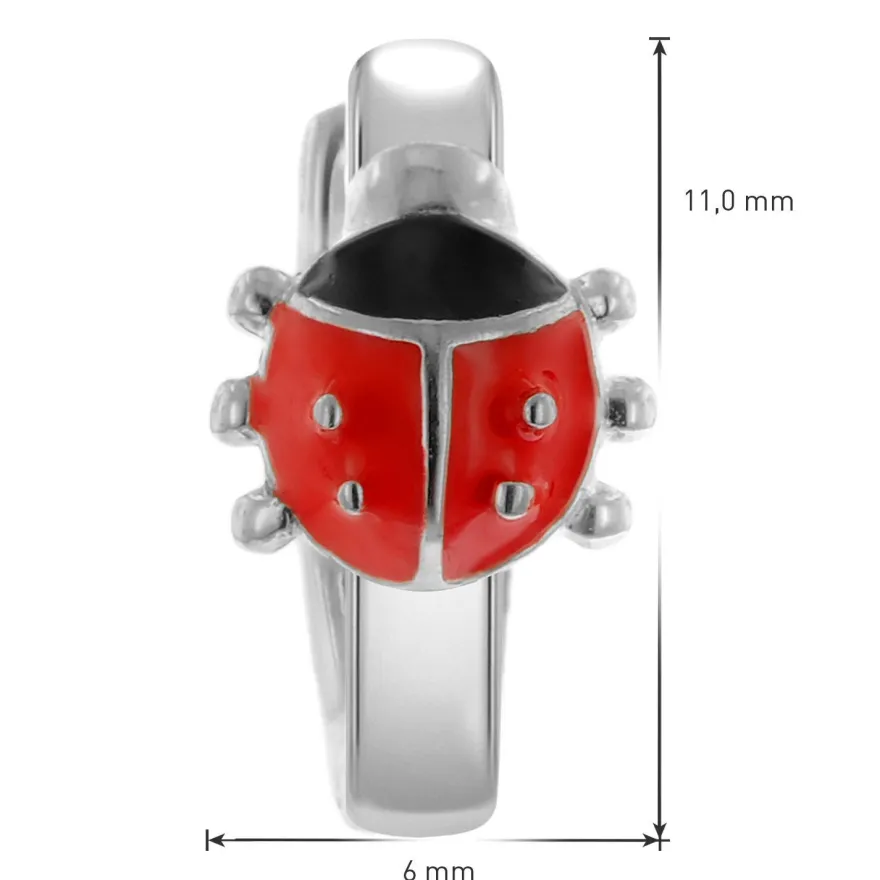 trendor Schmuck Kinder-Ohrringe Silber 925 Creolen Ø 11 mm 68346