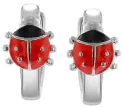 trendor Schmuck Kinder-Ohrringe Silber 925 Creolen Ø 11 mm 68346