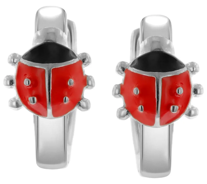 trendor Schmuck Kinder-Ohrringe Silber 925 Creolen Ø 11 mm 68346