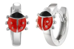 trendor Schmuck Kinder-Ohrringe Silber 925 Creolen Ø 11 mm 68346