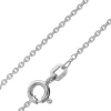 trendor Schmuck Taufkette 925 Silber Taufring mit Anhänger Babyfüße 08467