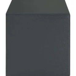 Tresor KODO Schloss Dunkelgrau 31x20x20cm Stahl Safe Tresor f?r Zuhause
