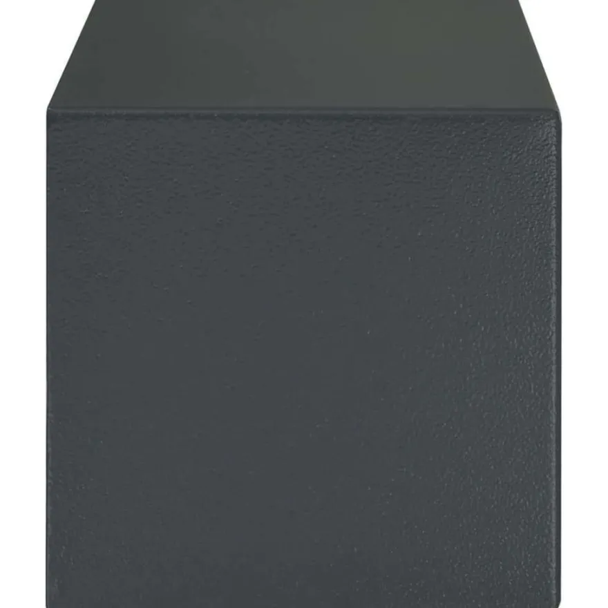 Tresor KODO Schloss Dunkelgrau 31x20x20cm Stahl Safe Tresor f?r Zuhause