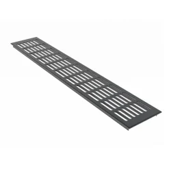 Türgitter Aluminium Lüftungsgitter Anthrazit RAL7016 Stegblech 100mm Badgitter