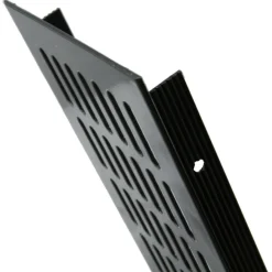 Türgitter Aluminium Lüftungsgitter Anthrazit RAL7016 Stegblech 100mm Badgitter