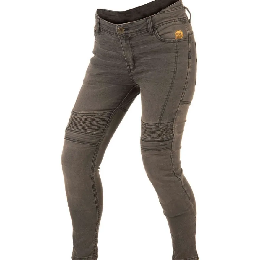 Trilobite Motorradhose Micas Urban Damen L32 grau