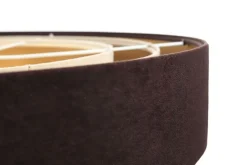 Triniti Hängeleuchte Becher weiß 60cm Version 1 Braun, Beige, Creme, Gold