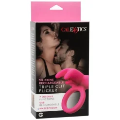 Triple Clit Flicker Recharge Rosa