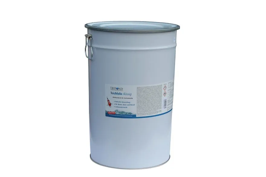 Tripond Teichfolie flüssig 10 Liter Koiteich Teichbau Gartenteich Teich Koi