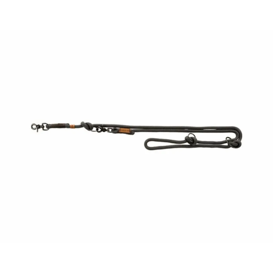 Trixie Dog Leash Be Nordic Adjustable Dark Gray / Brown 200x0.8 Cm