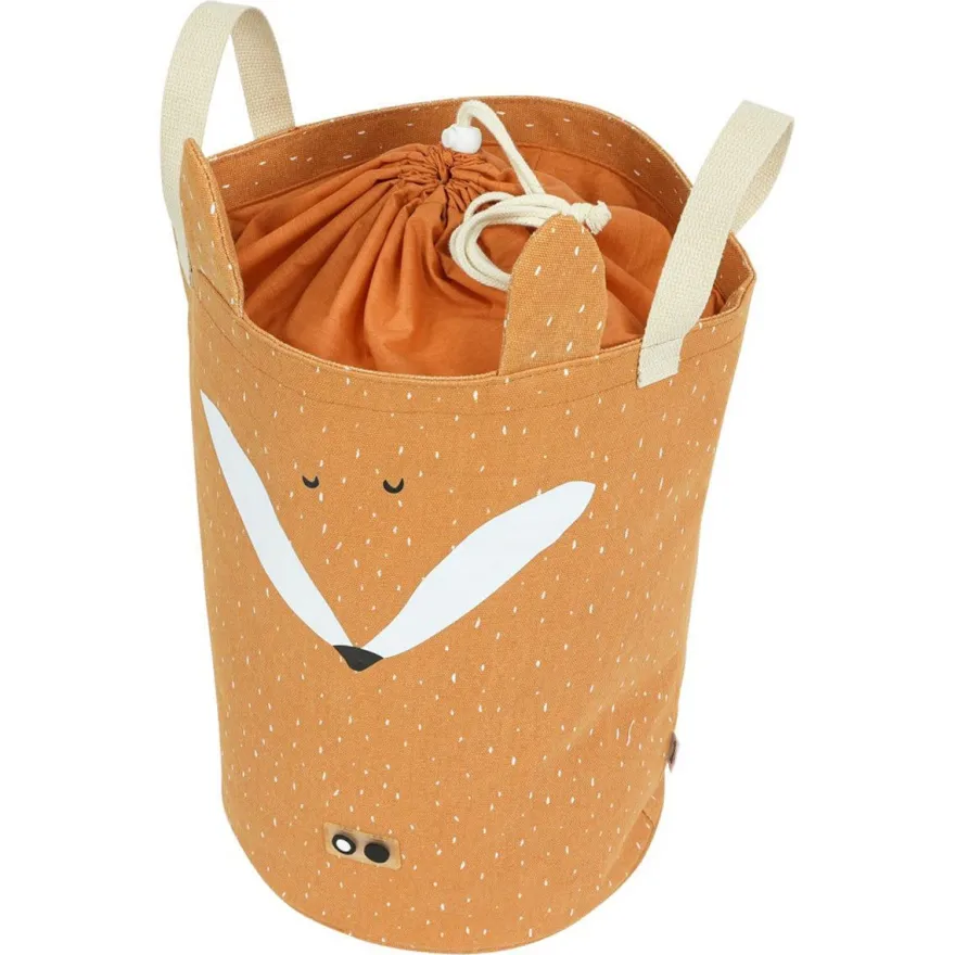 Trixie Spielzeugkorb Löwe Mr Lion Aufbewahrung Korb Wäschekorb Tasche Gelb 42cm NEU