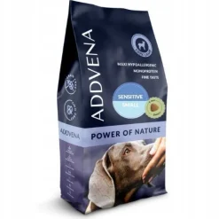 Trockenfutter für Hunde Addvena POWER OF NATURE Sensitive Kleines Lamm 2,5 kg