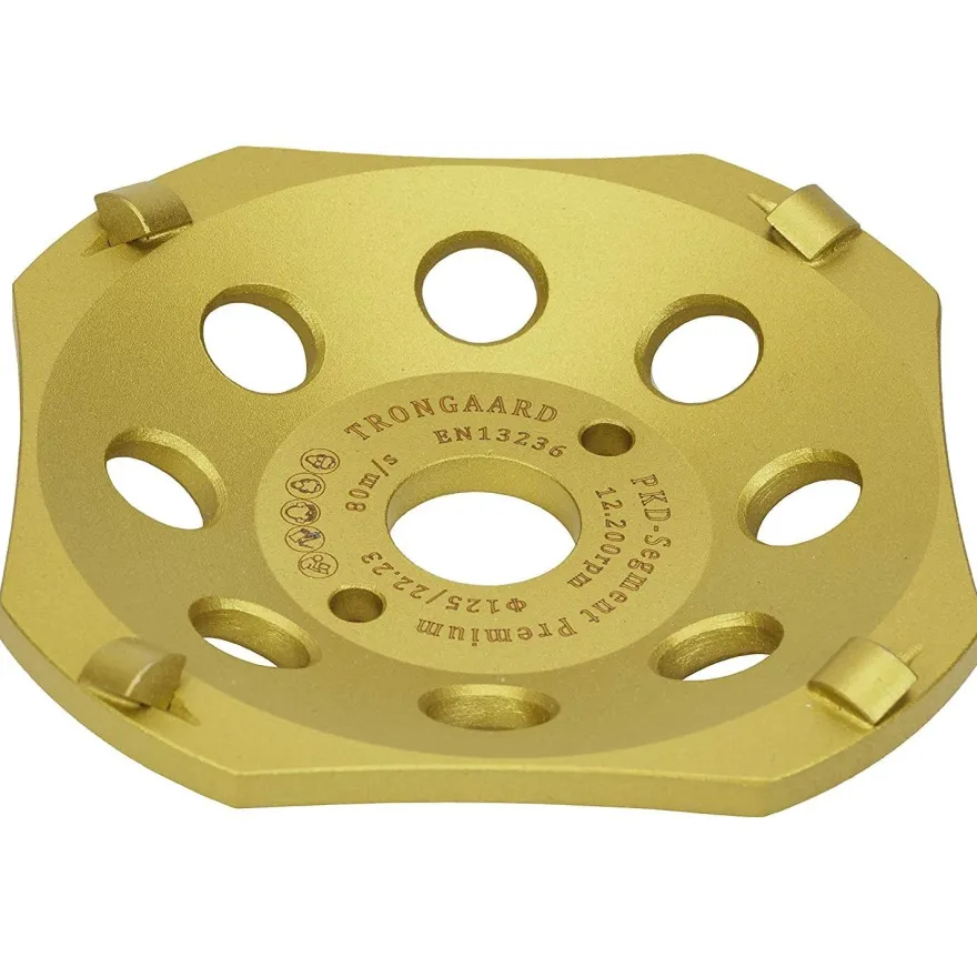 Trongaard Premium PKD PCD Schleifteller/ Schleiftopf 125mm/ 22,23mm/ 19mm