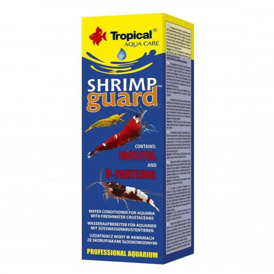 Tropical Shrimp Guard - Wasseraufbereiter für Garnelen + Krebse 30ml - MHD 02/25