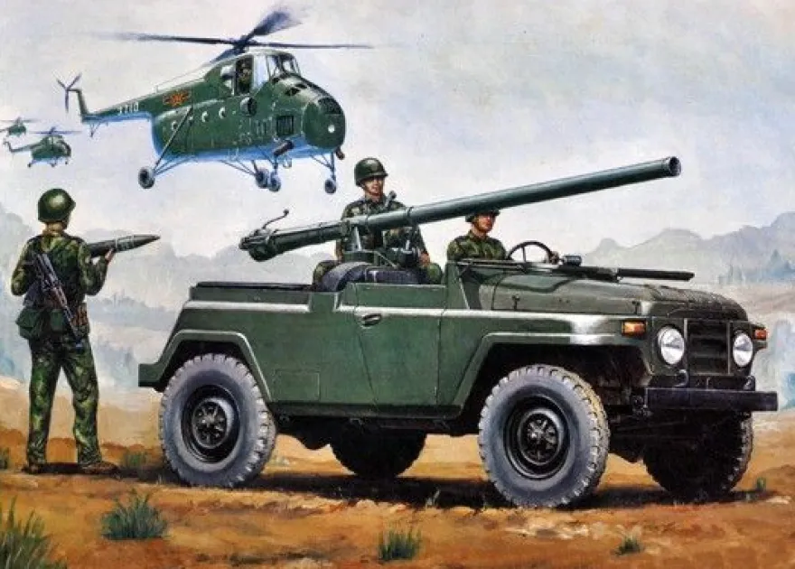 Trumpeter Chinese BJ212A Type 75 9362301 in 1:35 Trumpeter 2301 02301
