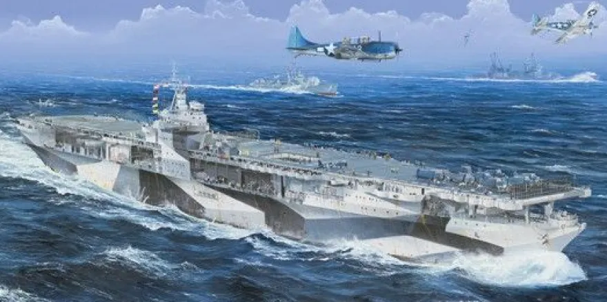 Trumpeter CV-4 USS Ranger 9365629 in 1:350 Kriegsschiff 05629 Bausatz