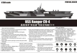 Trumpeter CV-4 USS Ranger 9365629 in 1:350 Kriegsschiff 05629 Bausatz