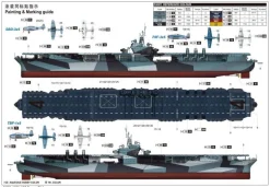 Trumpeter CV-4 USS Ranger 9365629 in 1:350 Kriegsschiff 05629 Bausatz