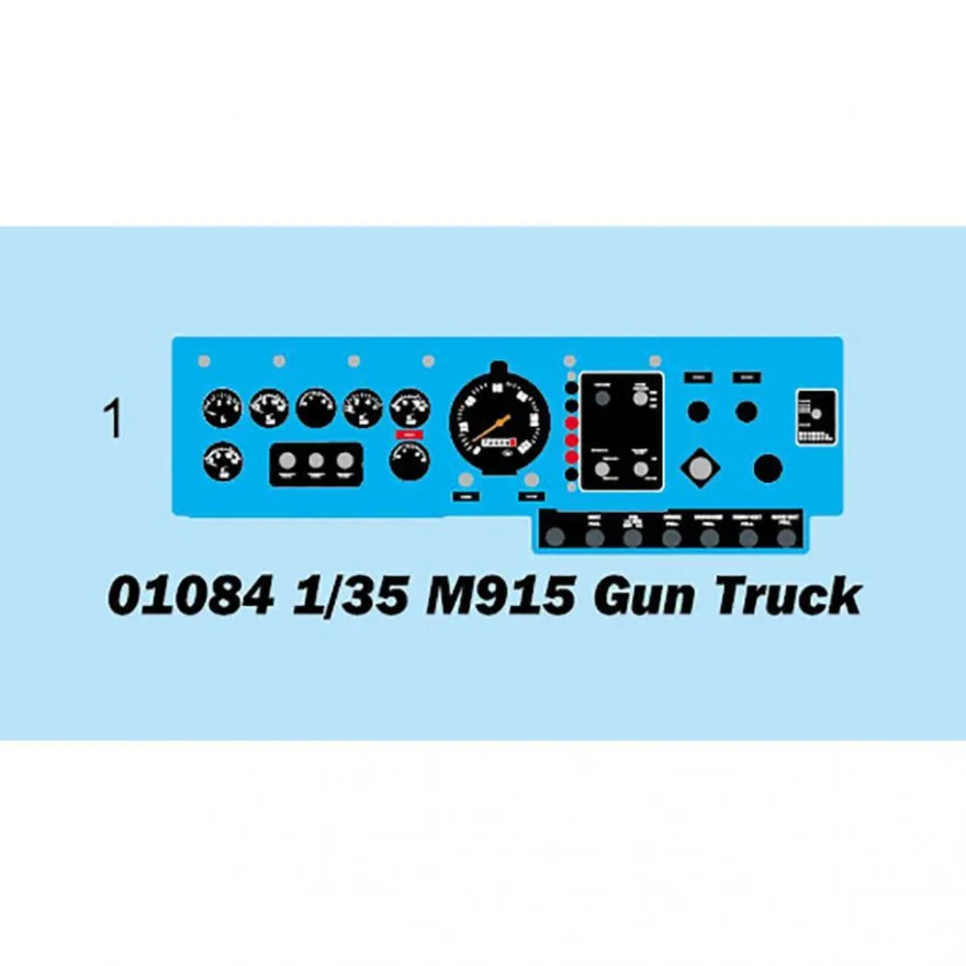 Trumpeter - M915 Gun Truck - 1:35 - 260 Teile