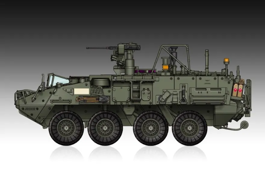 Trumpeter M1135 Stryker NBC RV Panzer 9367429 in 1:72 Trumpeter 07429