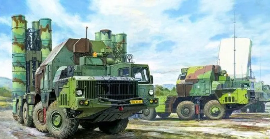 Trumpeter 48N6E of 5P85S TEL 9361038 in 1:35 Trumpeter 1038 Bausatz 01038