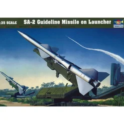 Trumpeter - SA-2 Guideline Missile mit Startrampe - 1:35 - 158 Teile