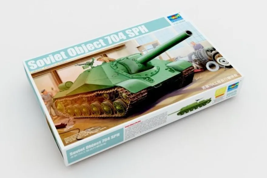 Trumpeter Soviet Object 704 SPH 9365575 in 1:35 Trumpeter 5575 05575